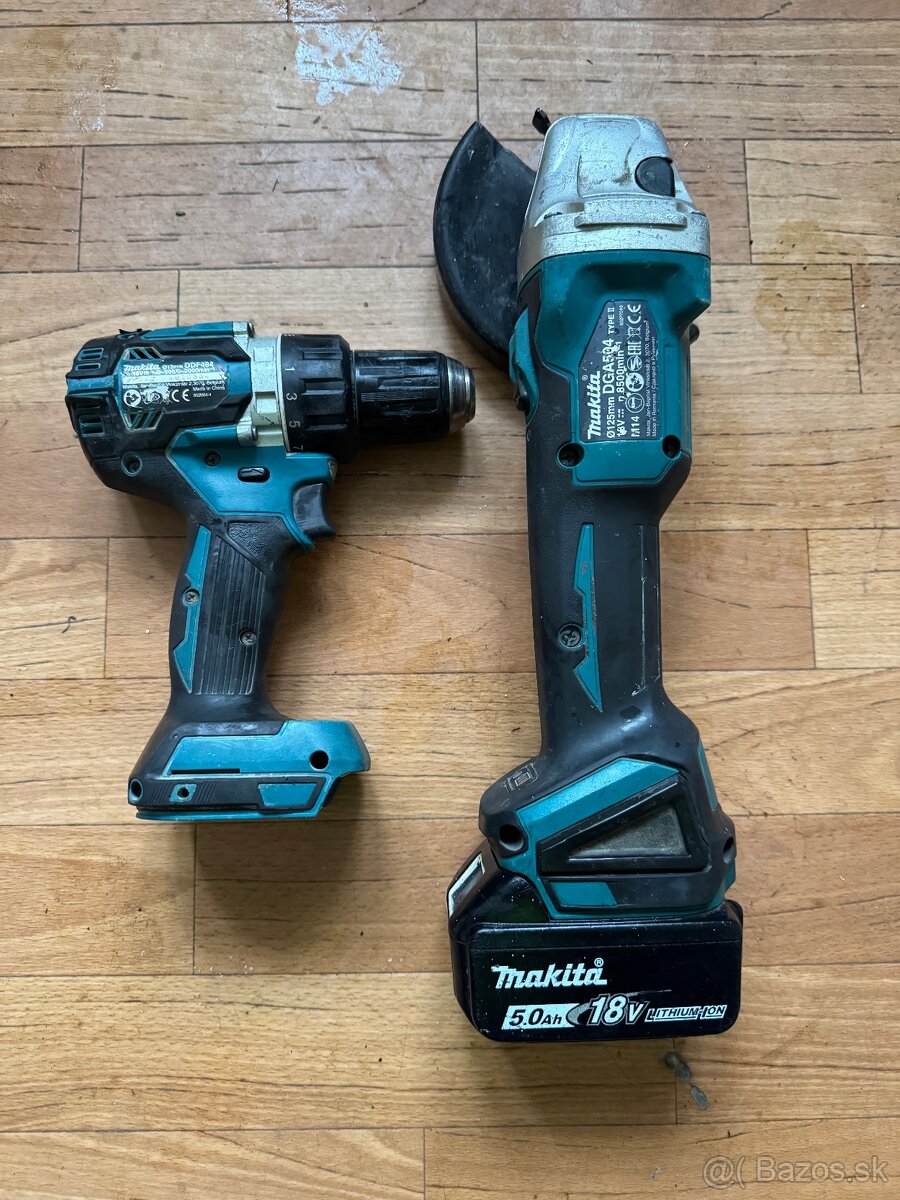 Predám set makita vŕtačka a brúska