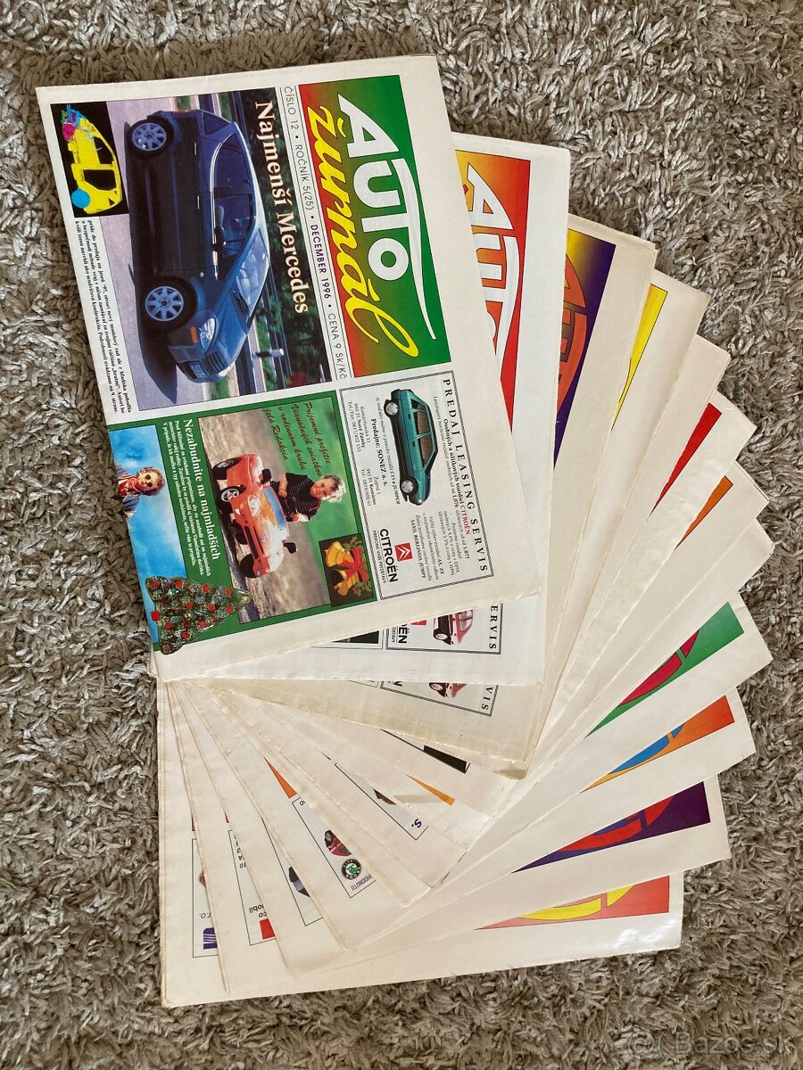 Motoristicke casopisy Autožurnál