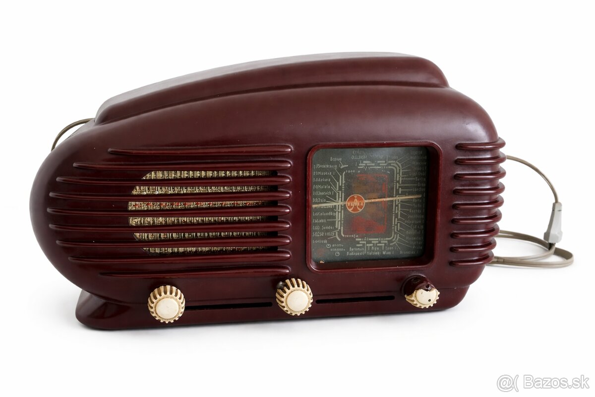 Bakelitové rádio Tesla TALISMAN