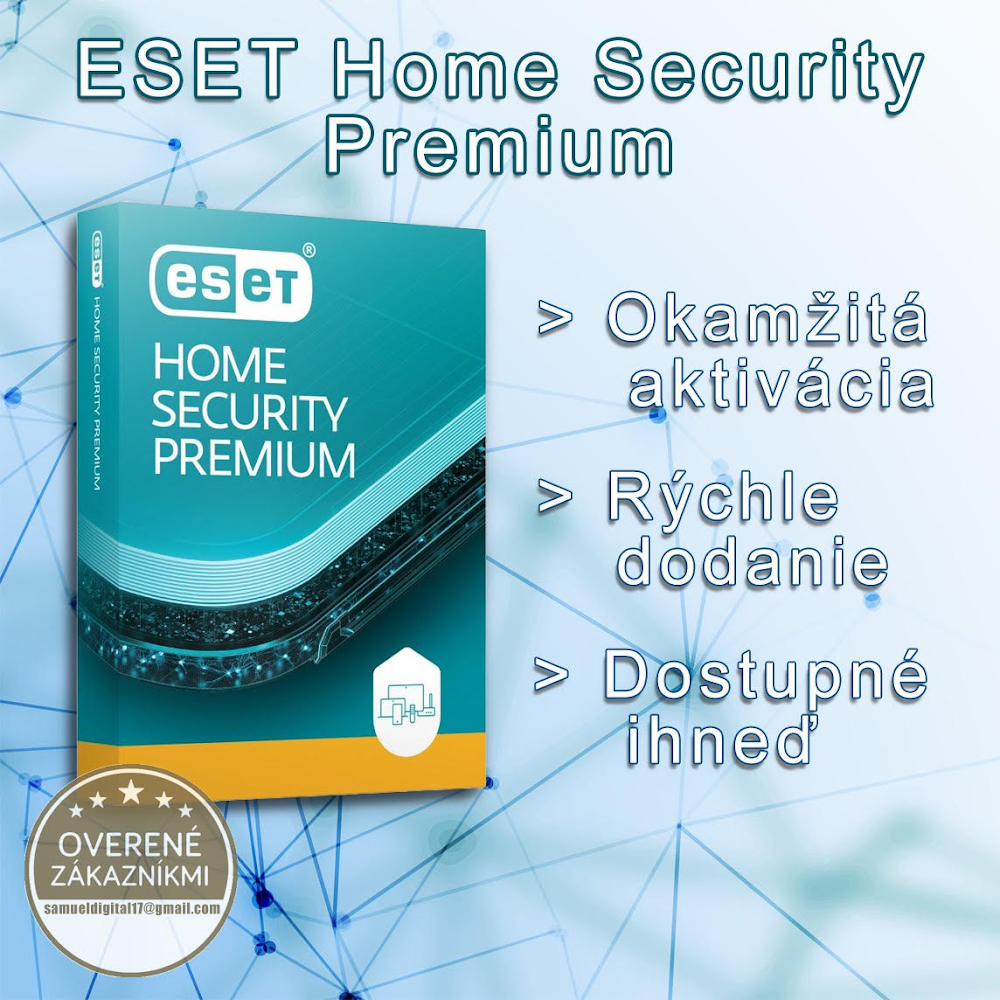 [✔️] ESET Home Security Premium | 3 ročná licencia |