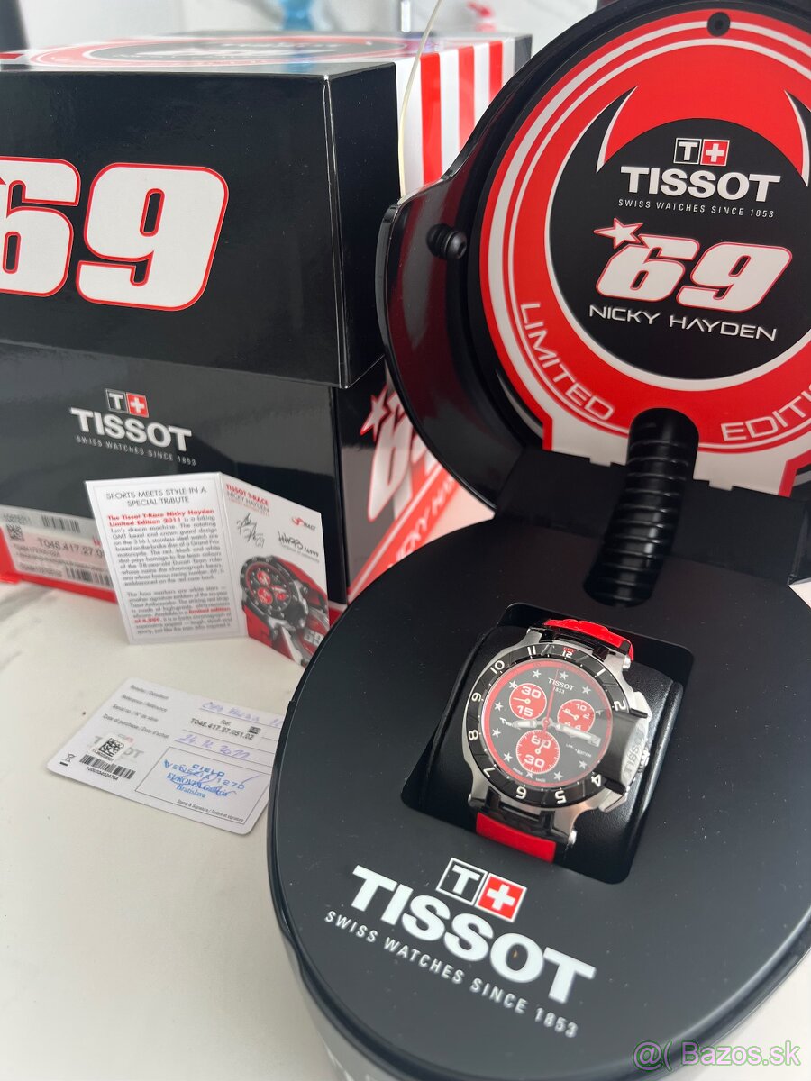 TOP Pánske hodinky Tissot-T-Race Nicky Hayden LimitedEdition