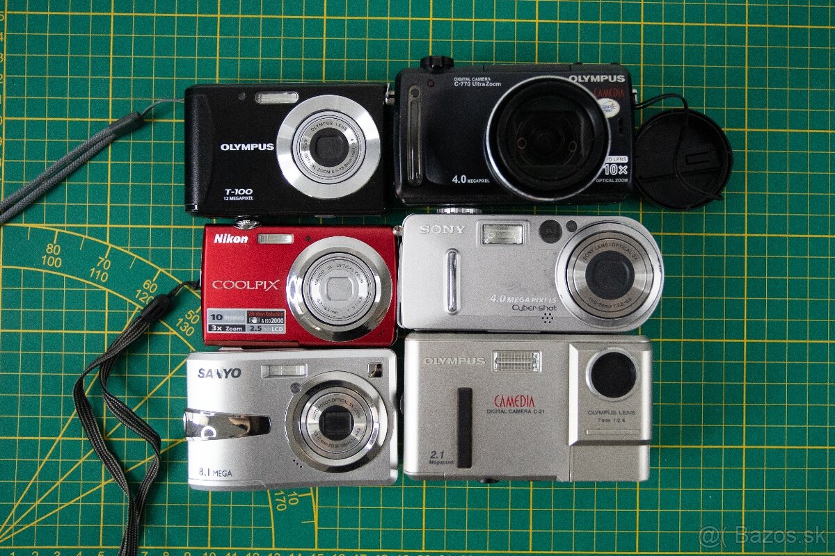 Digitálne fotoaparáty (POPIS)