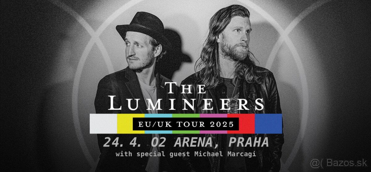 Predam 4 listky na The Luminers – Praha 24.4.2025