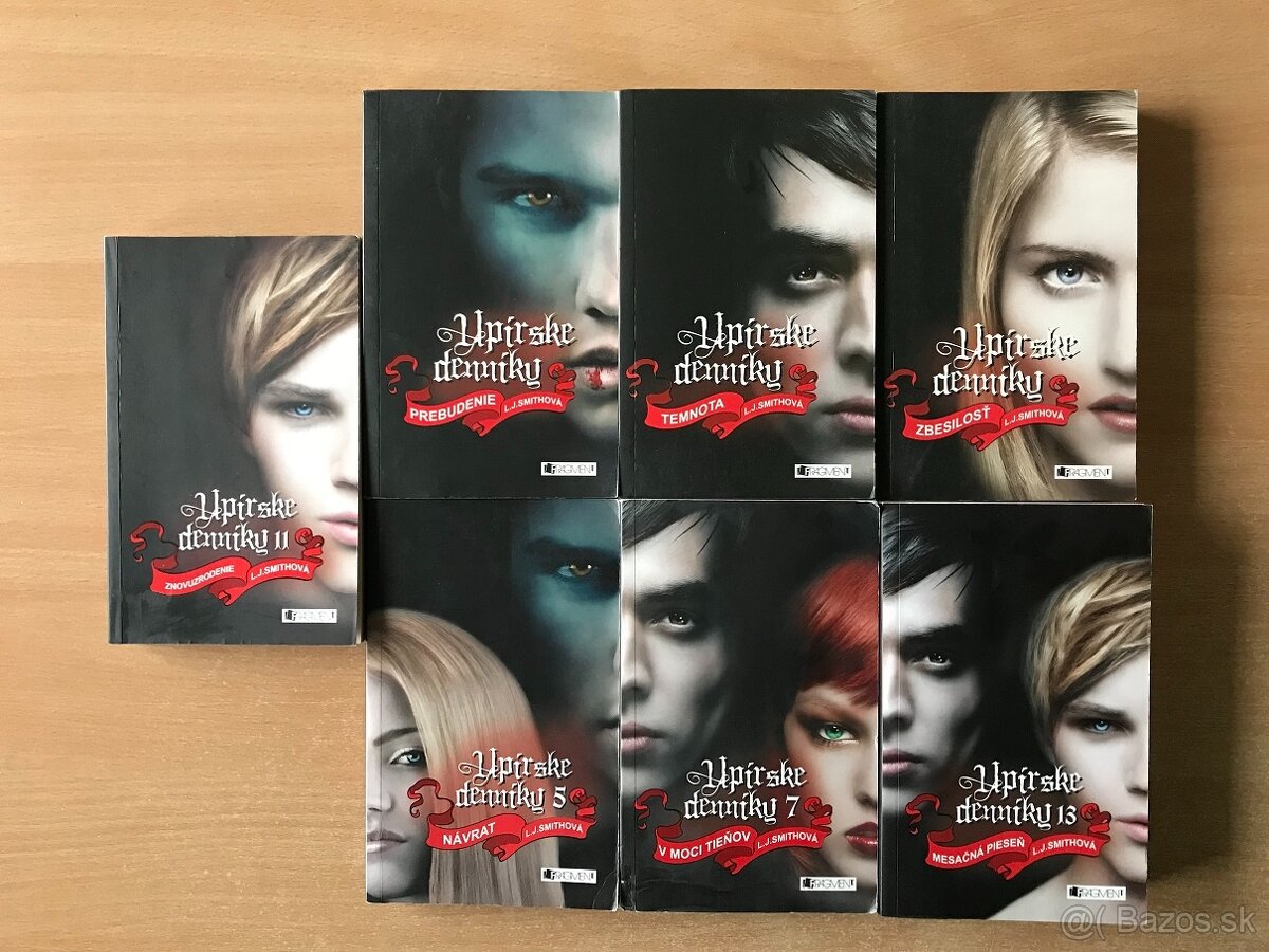 Upírske denníky, Paulo Coelho, Cook, Grisham
