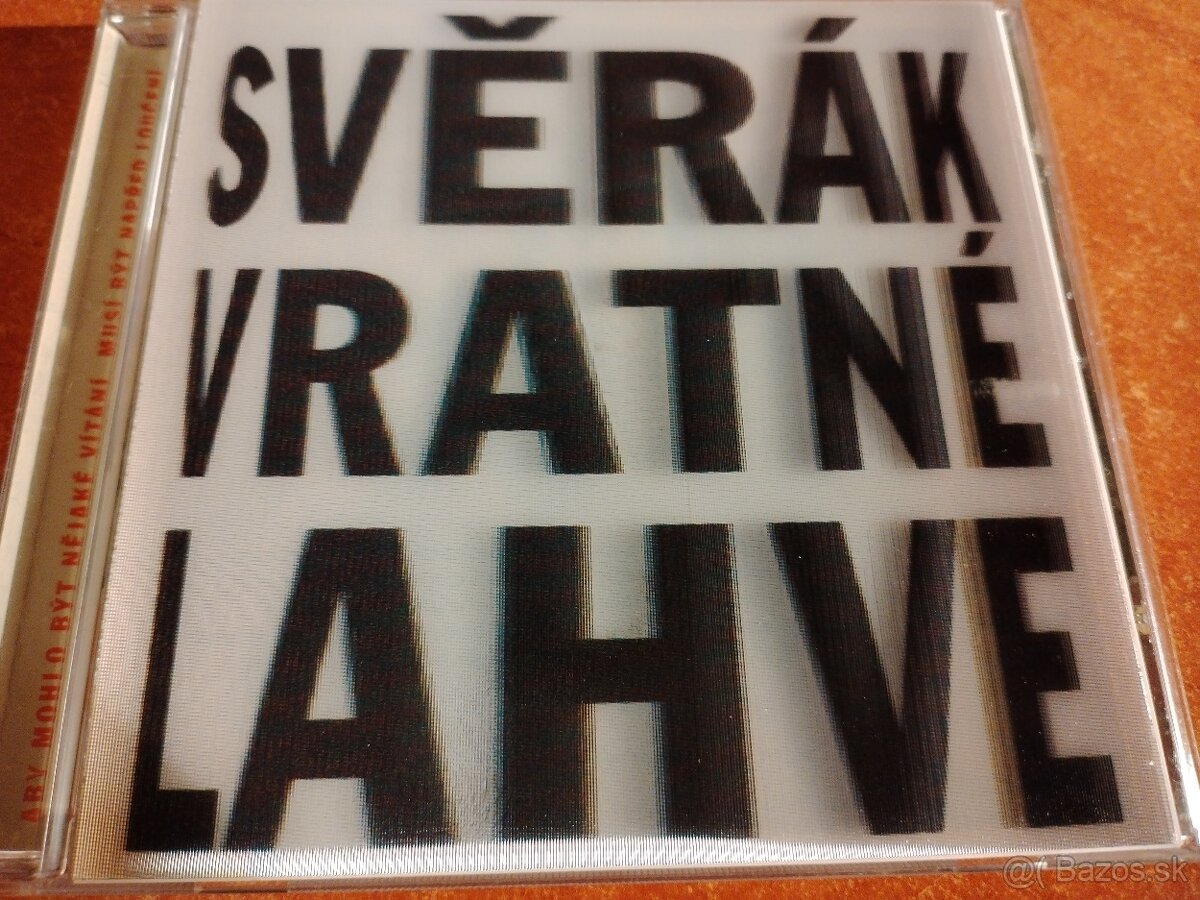 CD SVERAK -, VRATNÉ LAHVE.