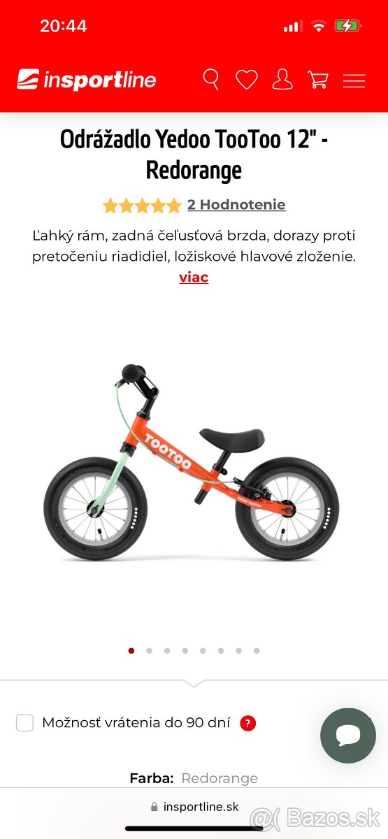 Odrážadlo Yedoo