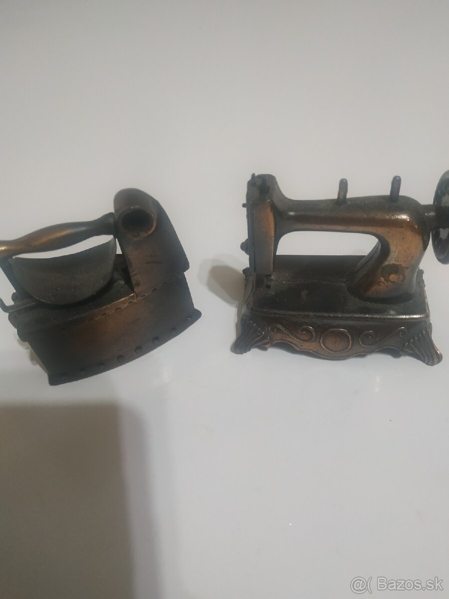 Mini žehlička mini šijaci stroj