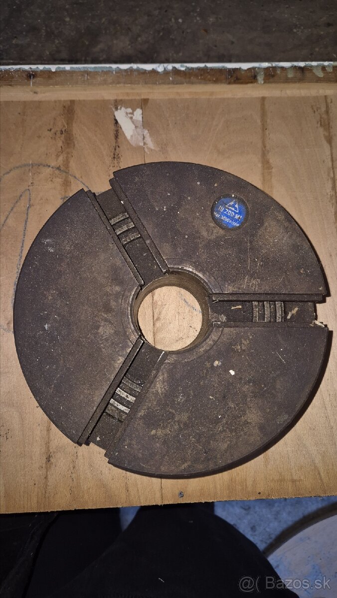 Frézovacia hlava ∅ 200 mm – 3-drážková, do 3200 ot/min