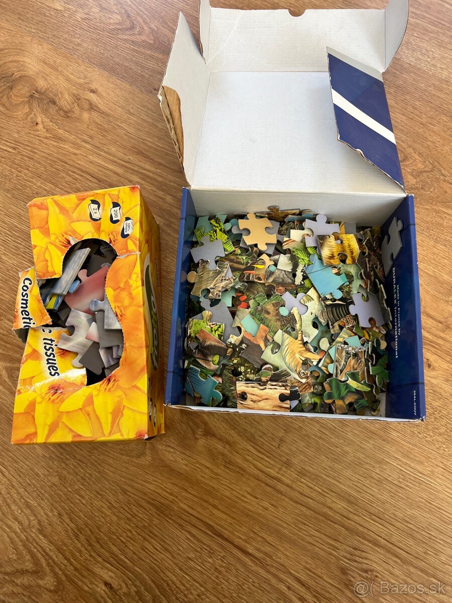 Predam detske puzzle viac druhov