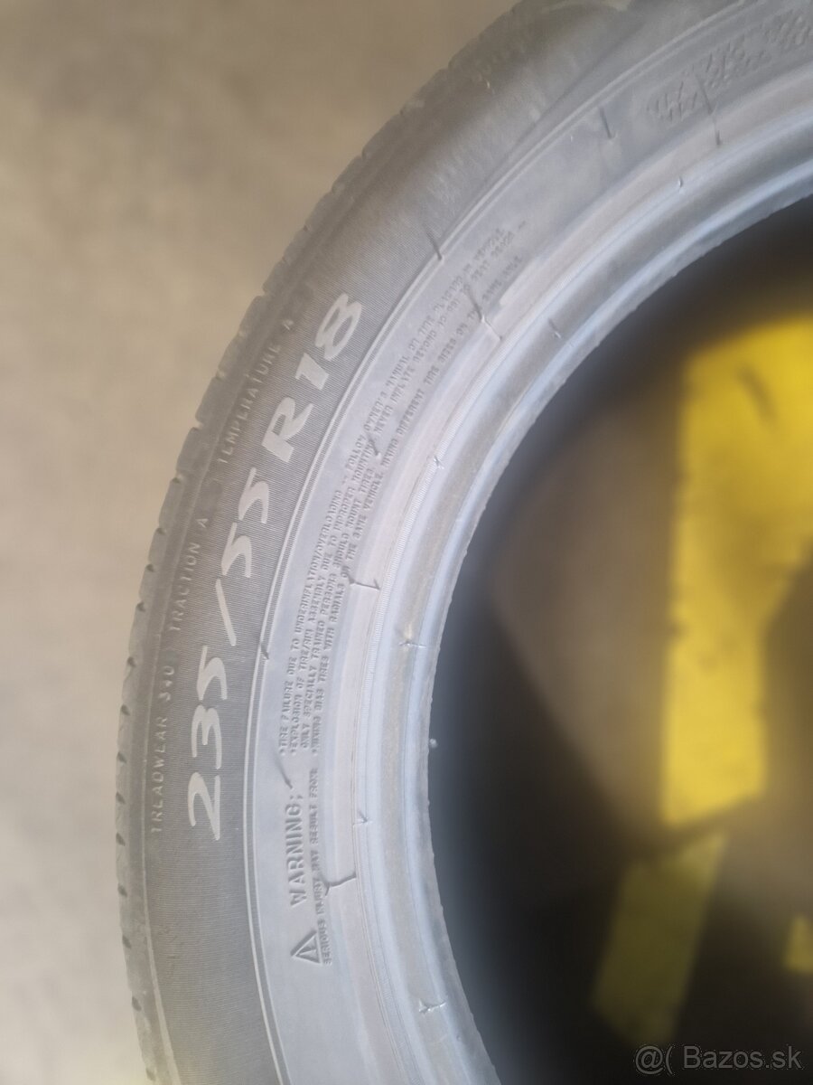 235/55R18 michelin letne jazdene