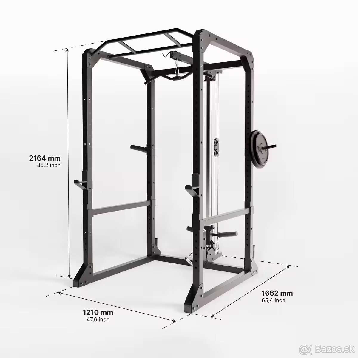 Predám posilňovací stojan Power Rack 900 (klietka)
