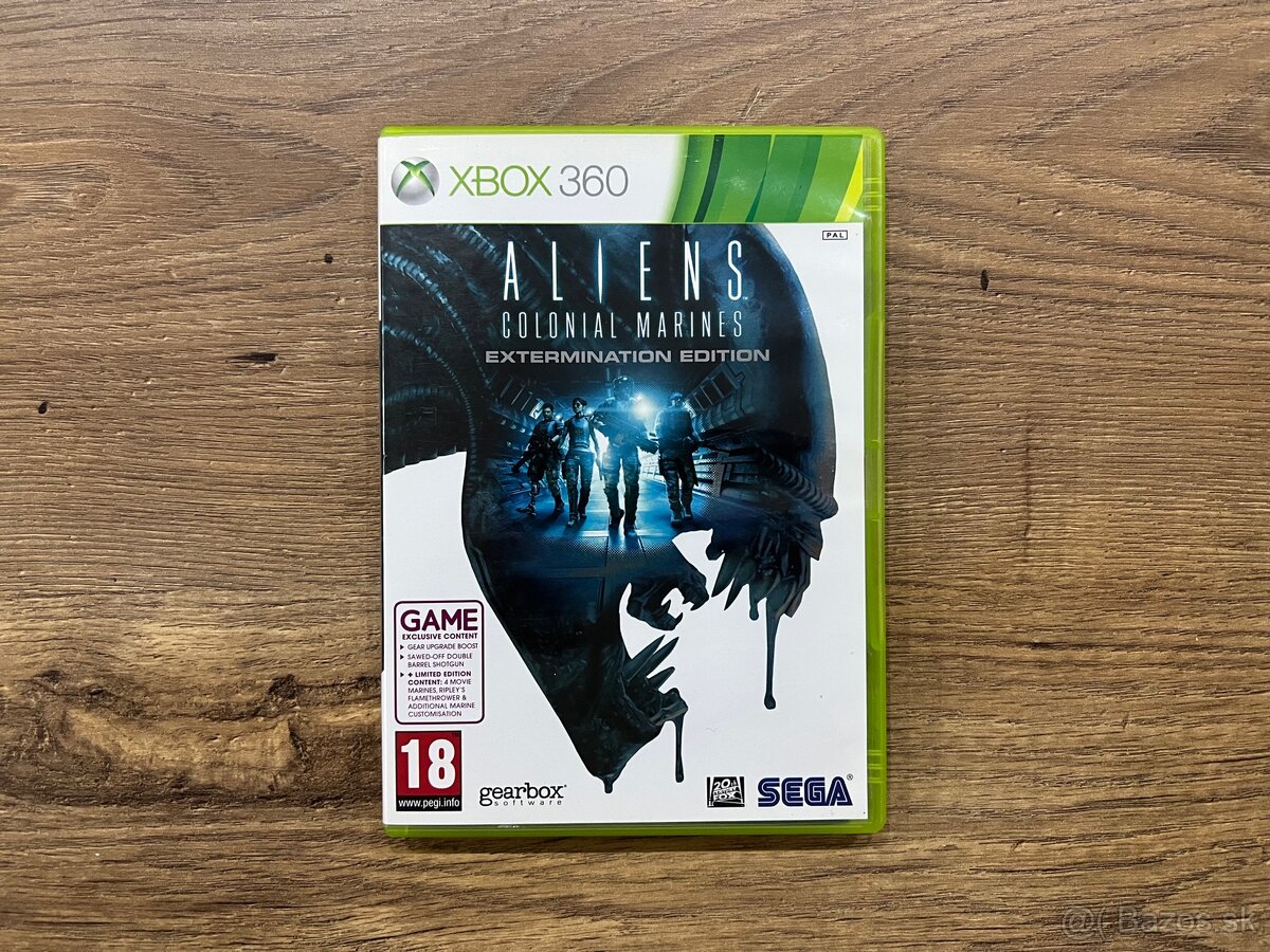 Hra na Xbox 360 - Aliens Colonial Marines