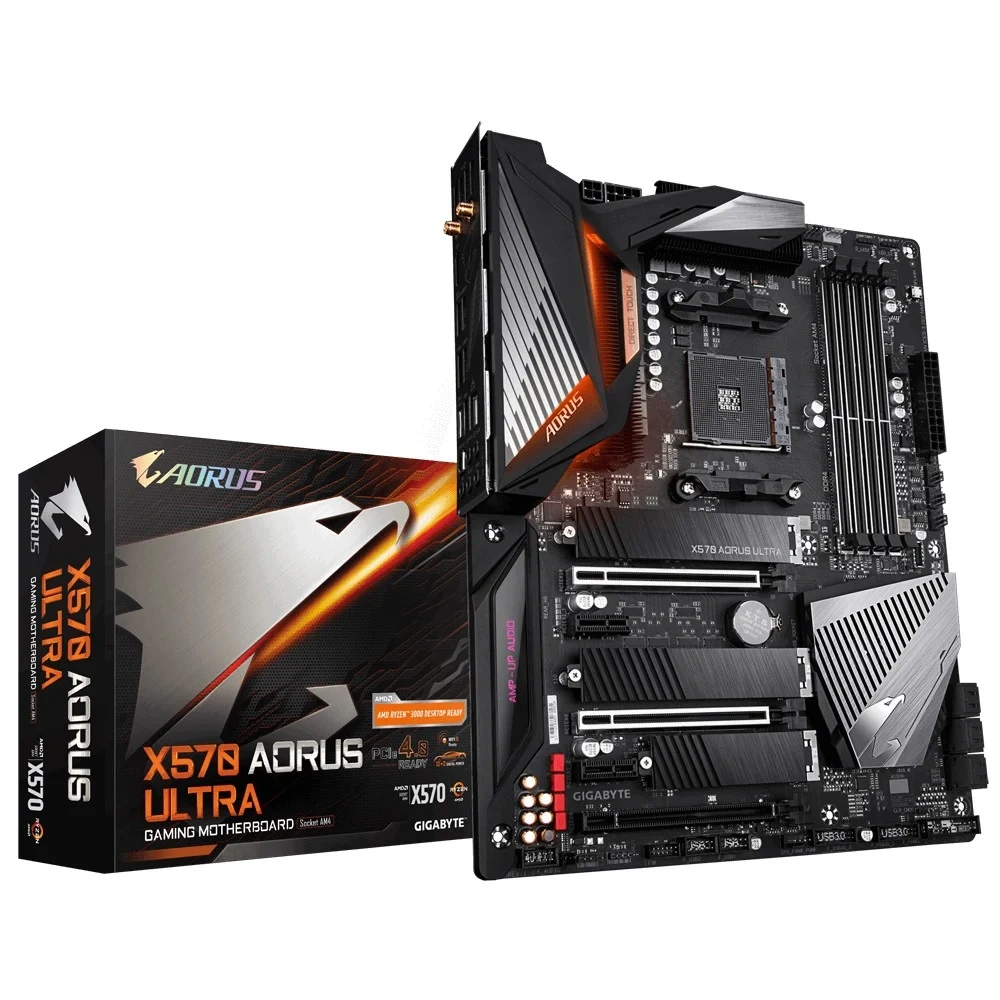 AORUS X570 ULTRA + AMD Ryzen 7 3700X