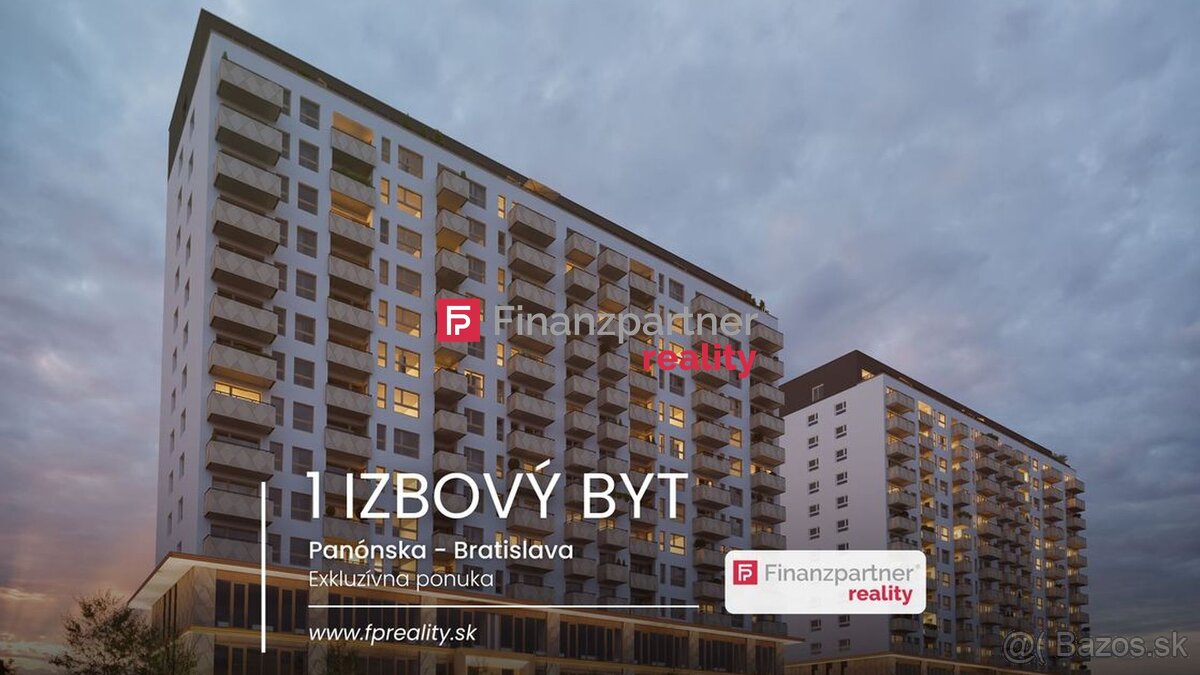 Exkluzivita - 1 izbový byt, Panónska - Bratislava