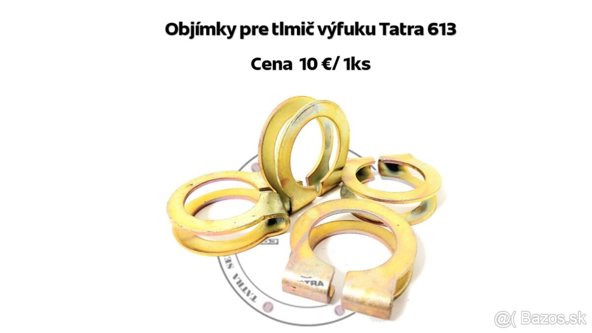 Tatra 613 objimky vyfuku