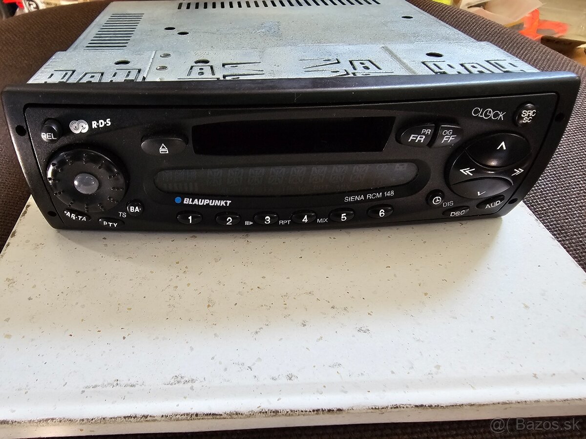 BLAUPUNKT SIENA RCM 148 PLNE FUNKČNÉ