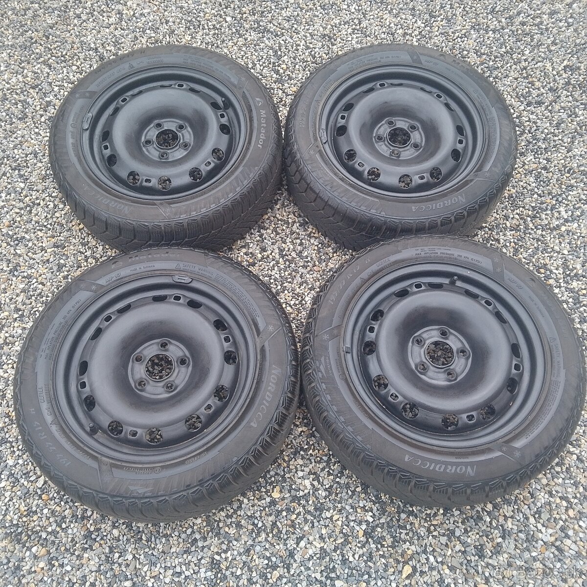 5x100 R15 Nové Zimné pneumatiky