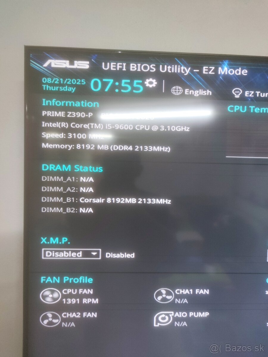 ASUS prime Z390-P 1151 socket