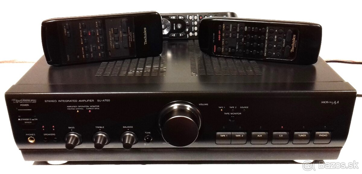 ClassAA spickovy 200W zosilnovac TECHNICS SU-A700 JAPAN AZ62