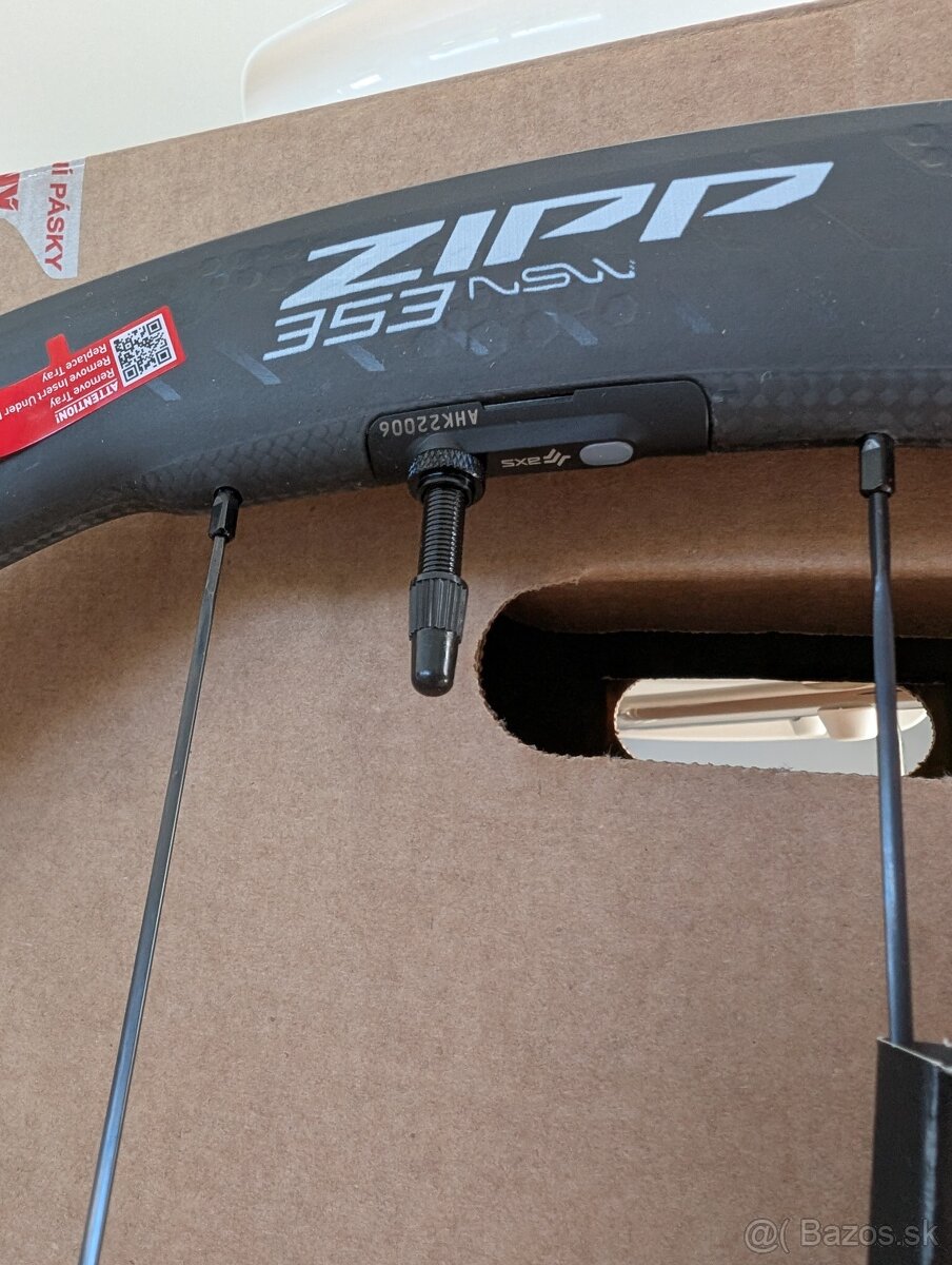 Zipp 353 NSW Carbon Disc Sram XDR s integrovanym snimacom tl