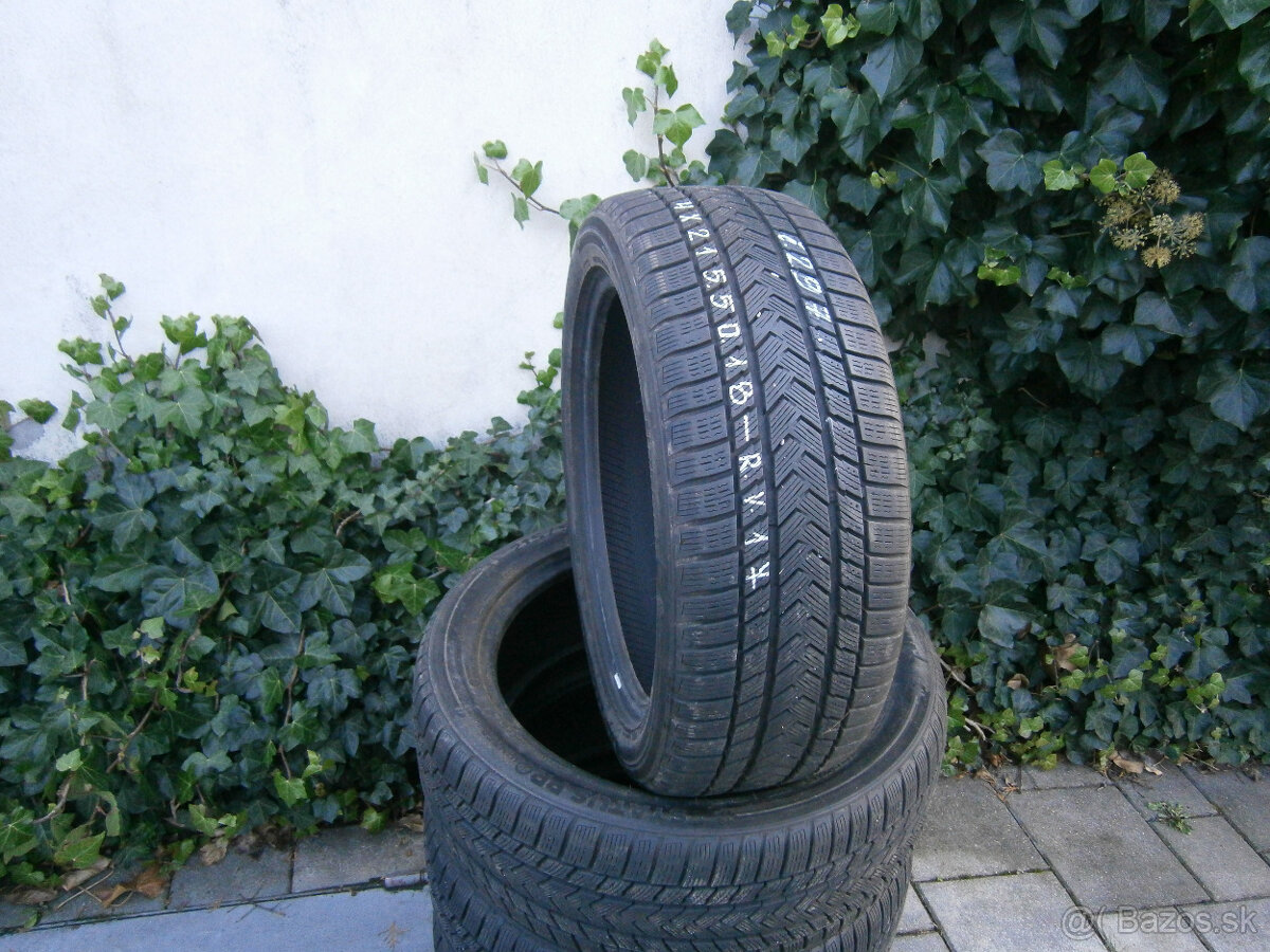 Predám 4x zimné pneu GRIPMAX 215/50 R18 96VXL