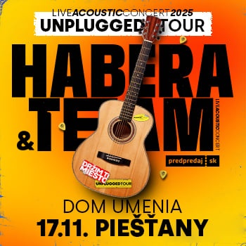 Paľo Habera Piešťany koncert 17.11