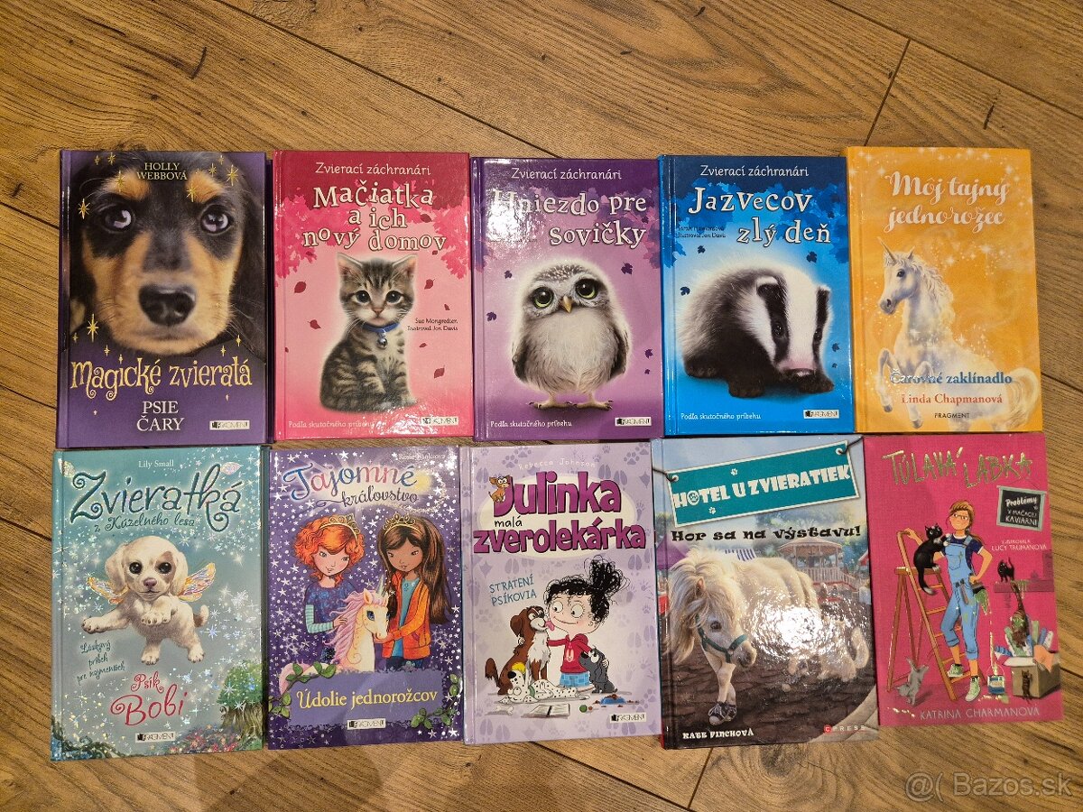 Knižky o zvieratkách Holly Webb 5+1