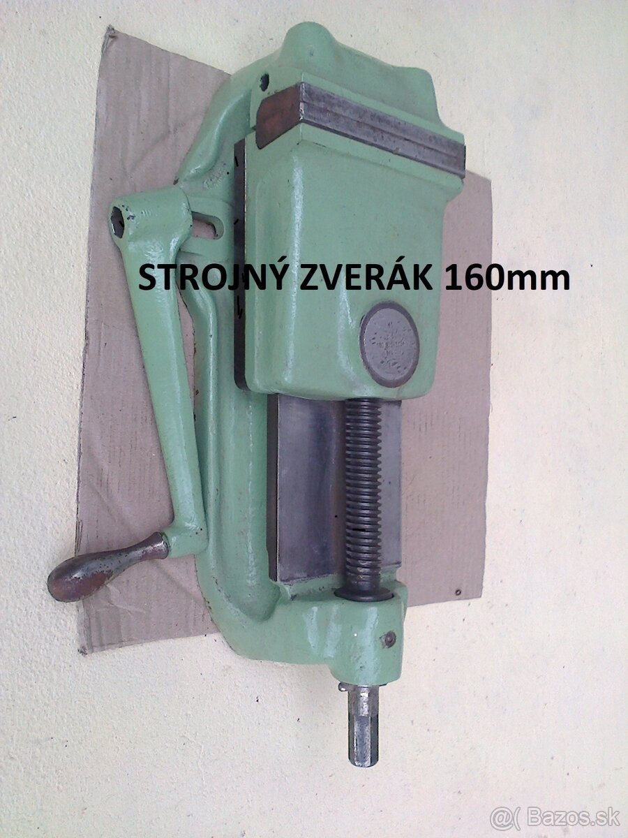 Zverák k vŕtačke 160mm+