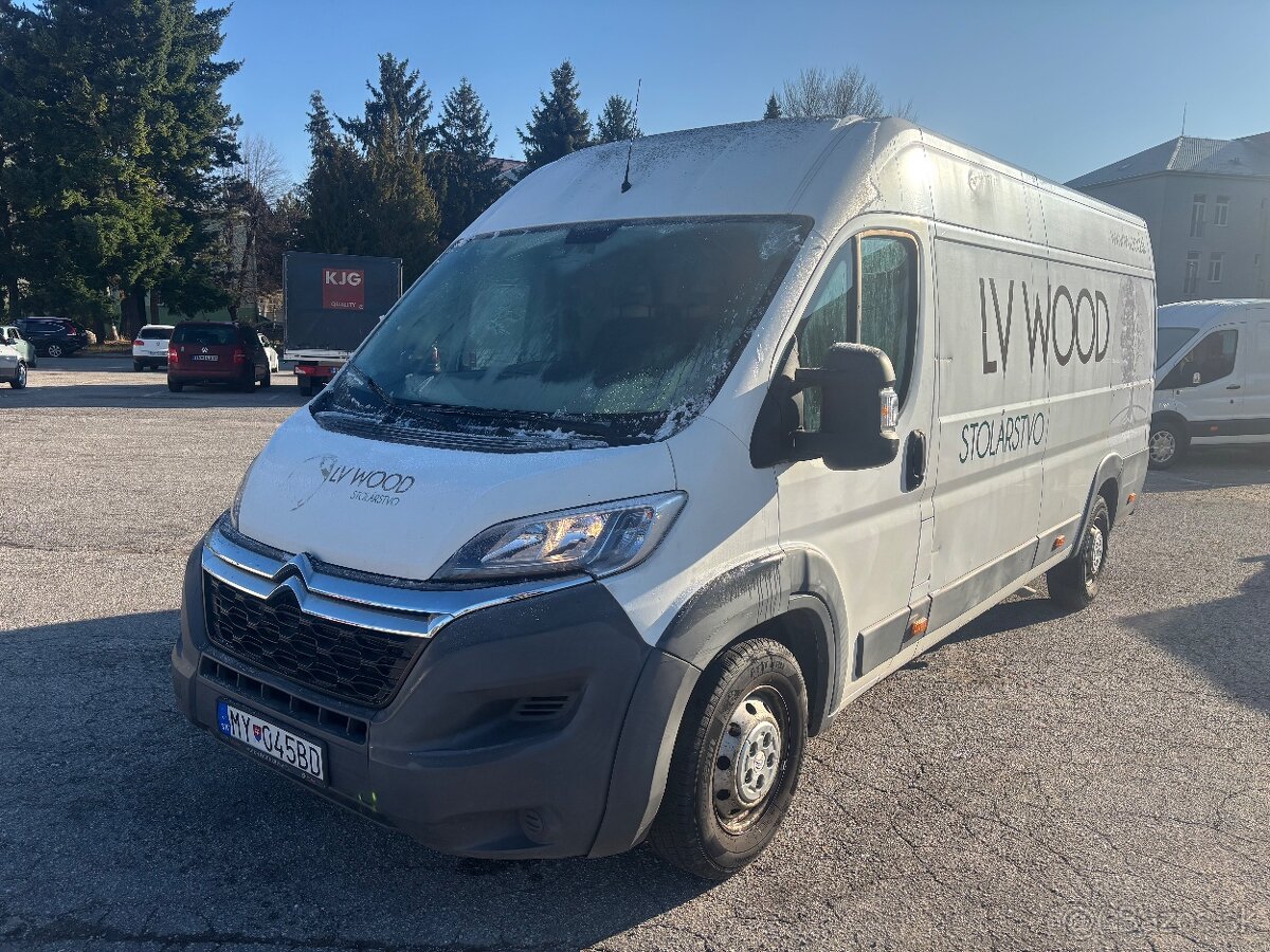 Citroen Jumper  MAXI 2.2.HDI  L4H3 kúpené v SR 117000km