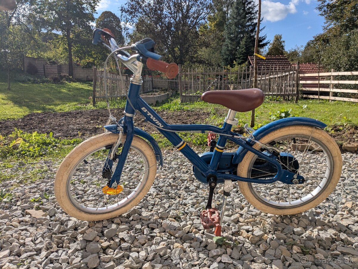 BTWin bicykel 16 palcovy hlinikovy
