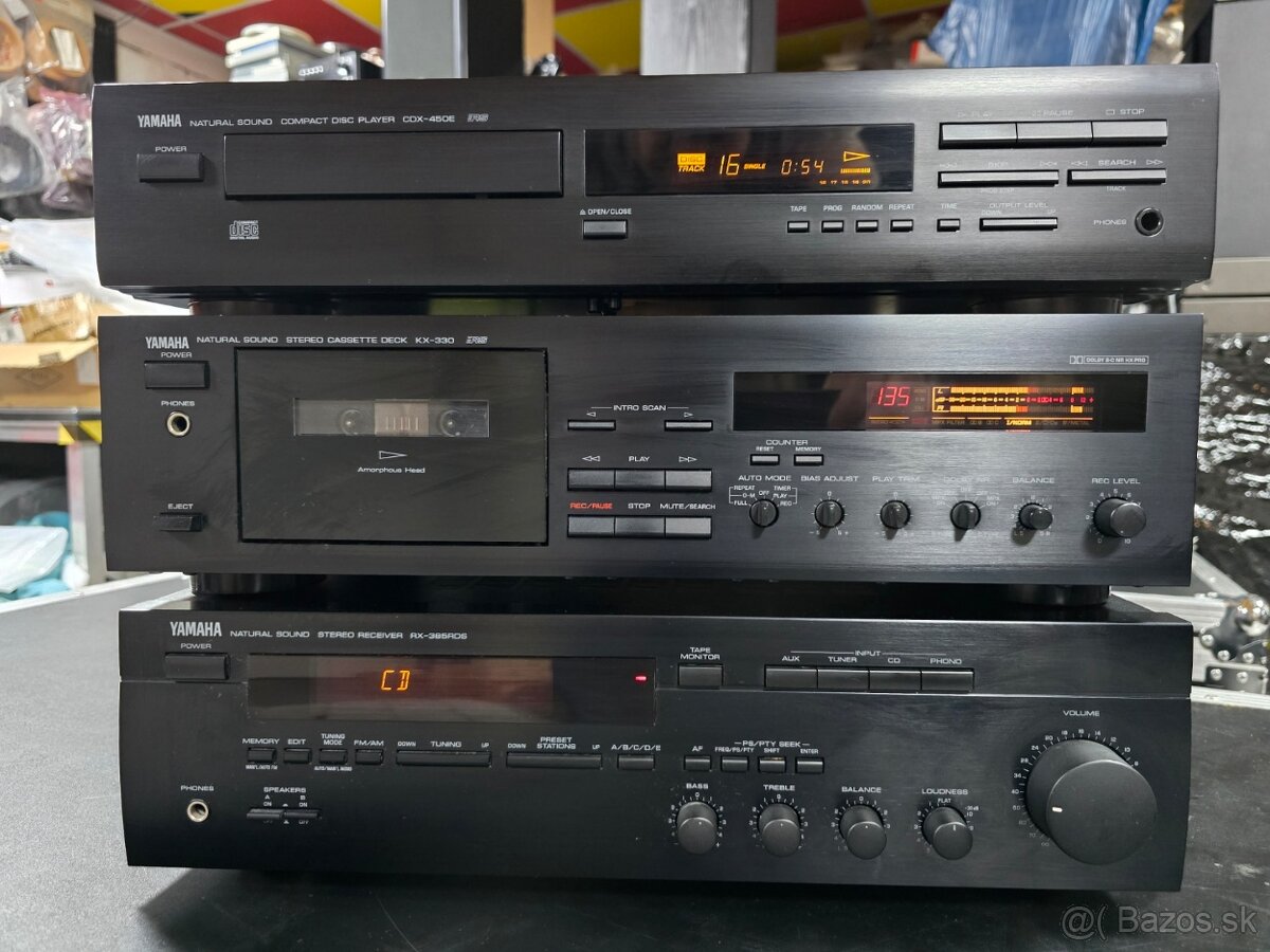 YAMAHA RX-V395RDS +CDX-450+KX-330 zostava