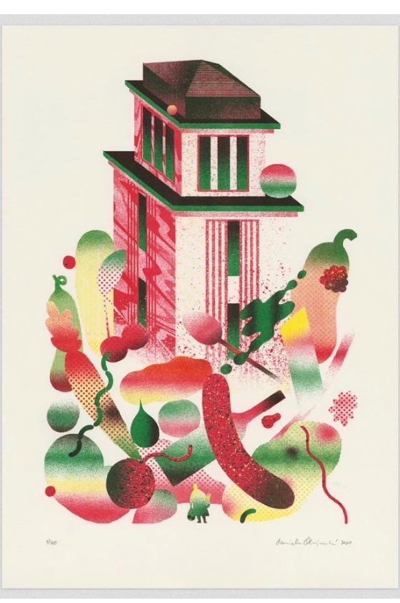 Predám grafiku Čierne diery Miletička od Daniwly Olwjníkovej