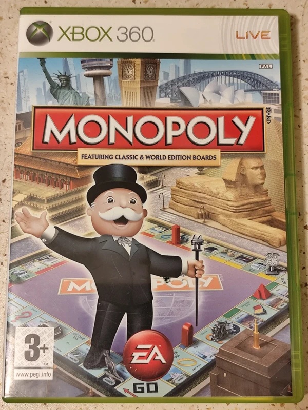 Monopoly hra na Xbox 360