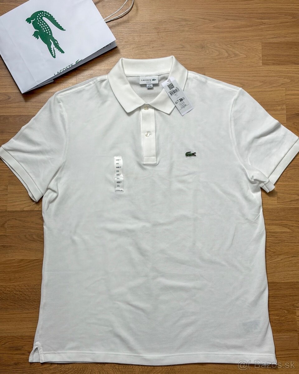 NOVÉ Polo tričko Lacoste