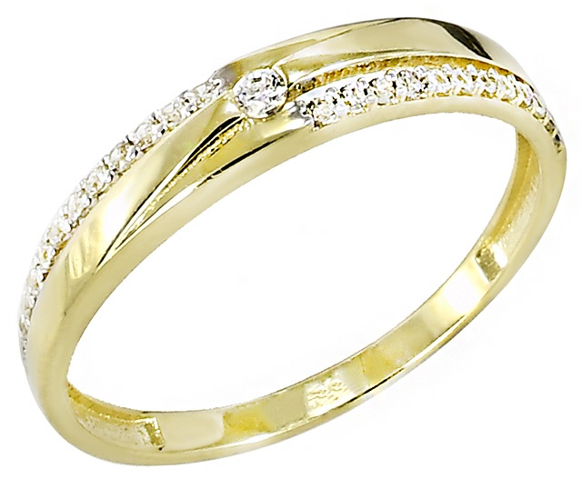 Zlatý prsteň Glare 990