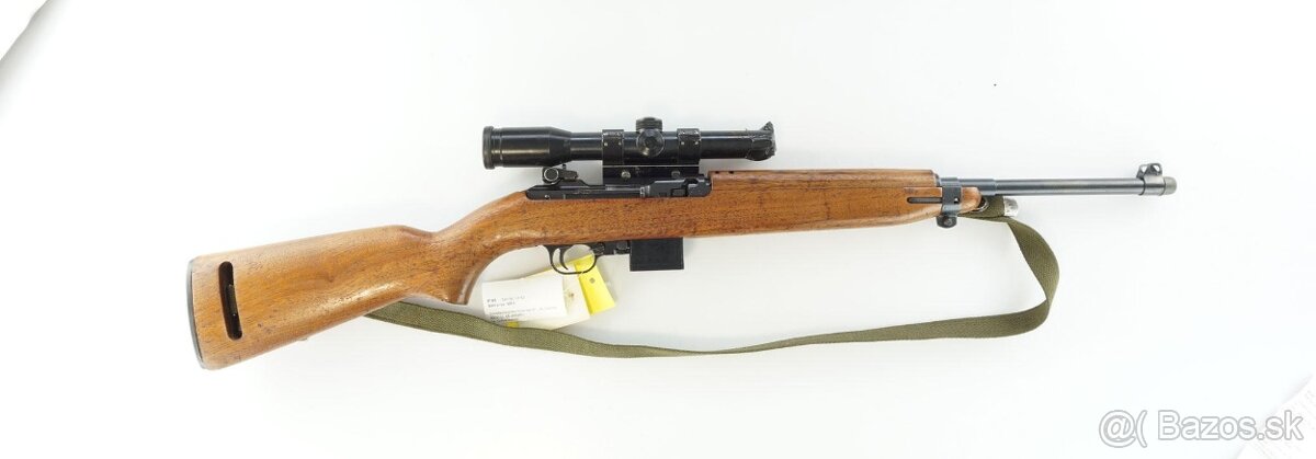 Samonab. puška M1, 30 Carbine, Swarovski Habicht 1,5x25