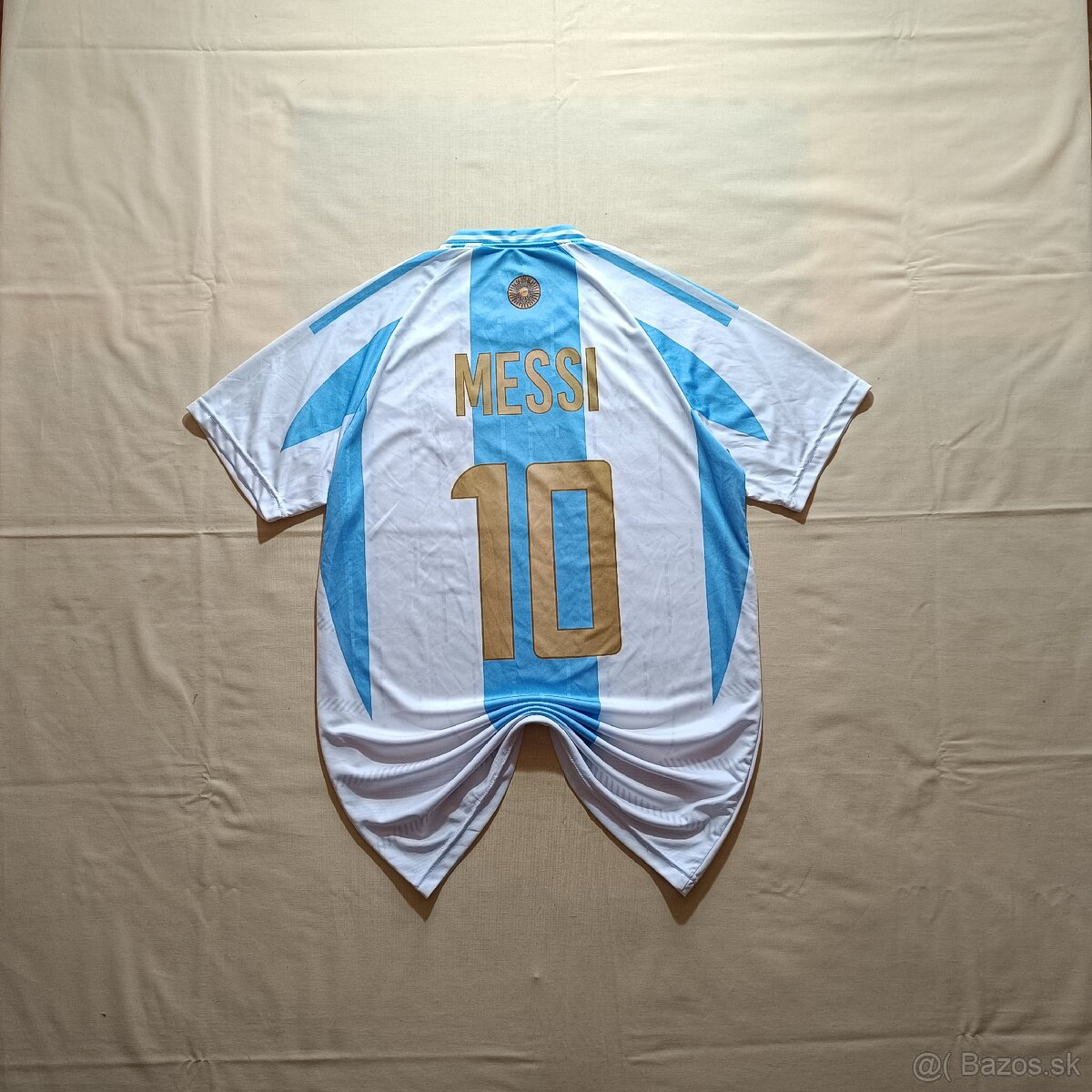 Lionel Messi #10 futbalový dres Argentína 2022 M