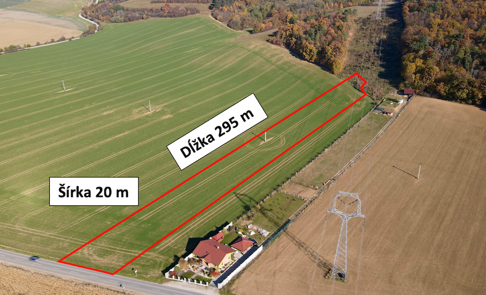 Trenčianske Bohuslavice - 5.850 m2 REKREAČNÝ pozemok