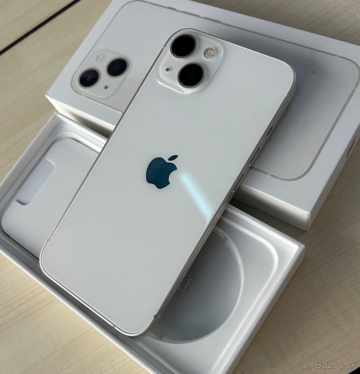 iPhone 13 256GB starlight - super stav
