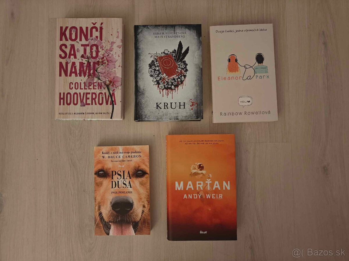 Predám knihy rôznych žánrov