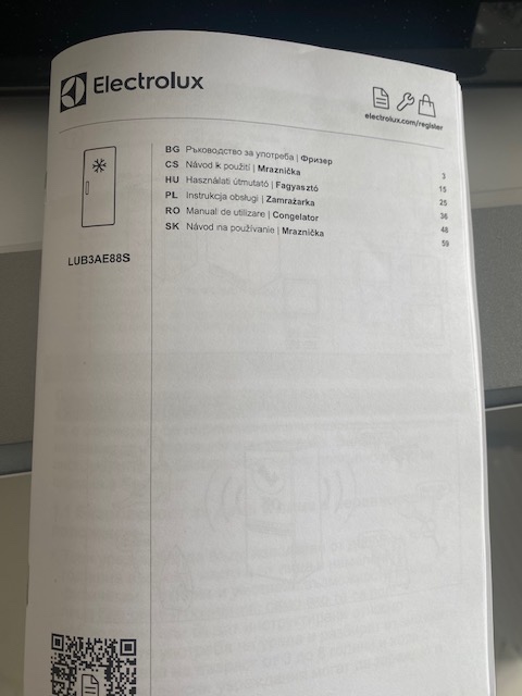 Zabudovaná mraznička Electrolux LUB3AE88S