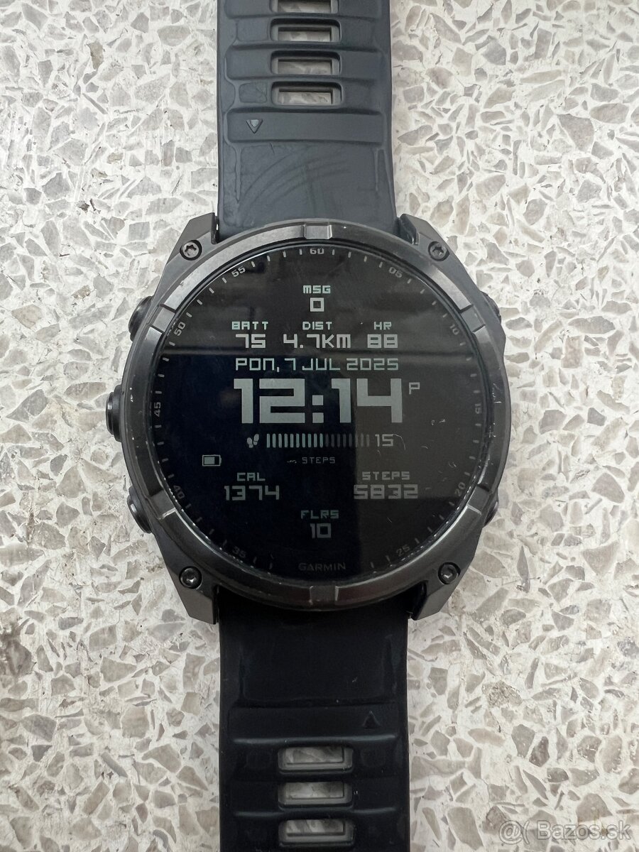 Garmin Fenix 8,51 mm,sapphire,solar