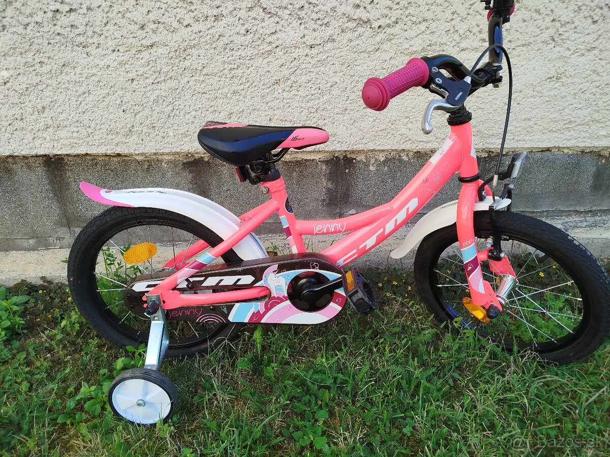 Dievčenský bicykel 16 CTM Jenny