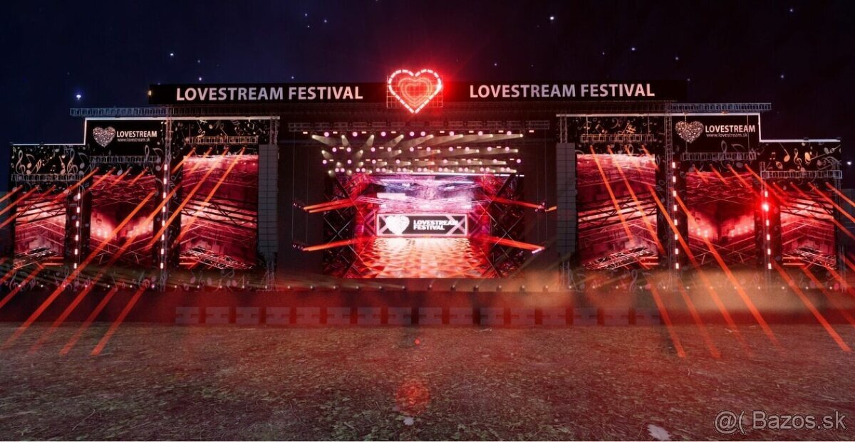Predam dva listky na Lovestream jednodnovy 17.8.2025