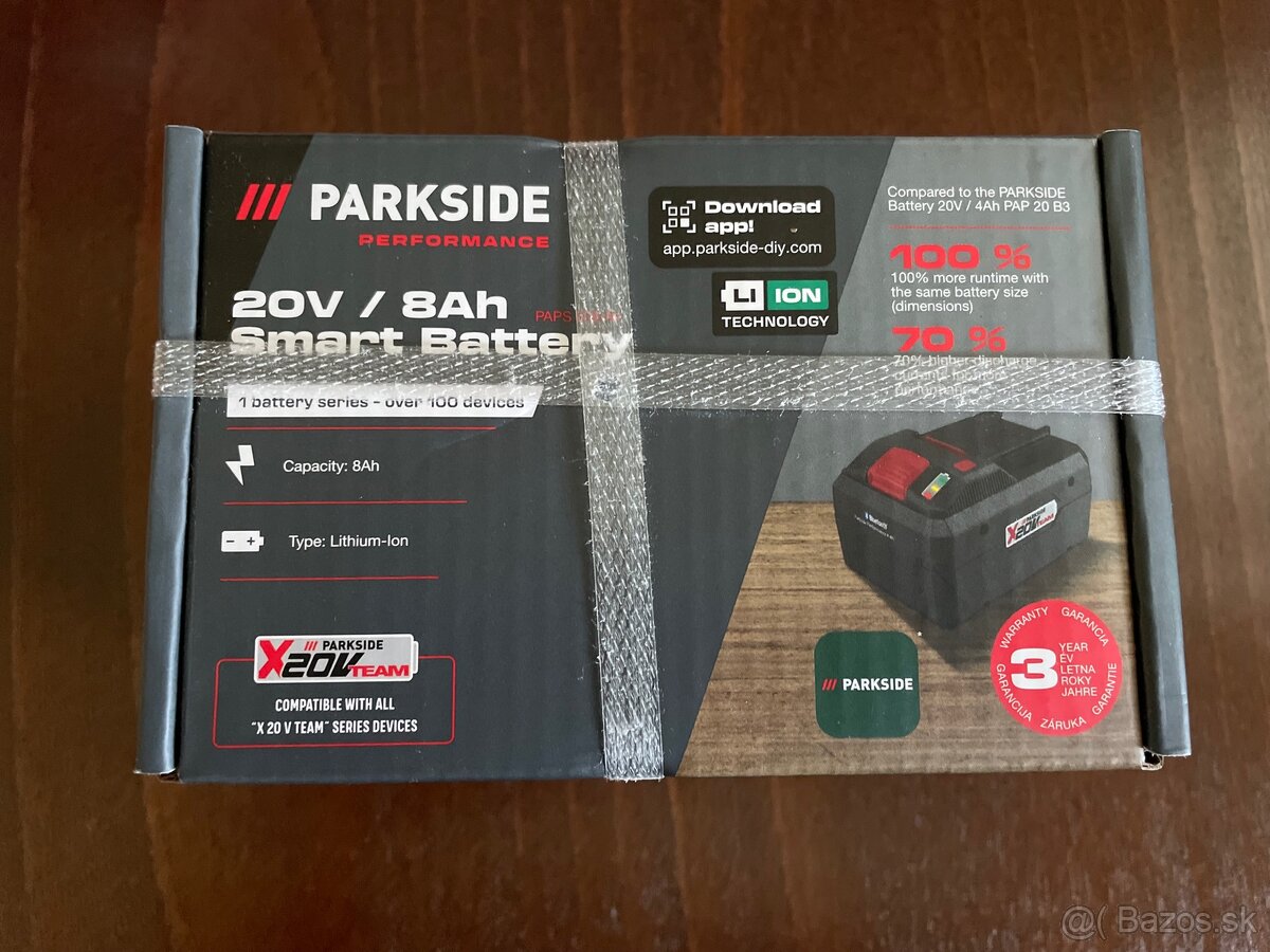 Predám nové 8ah akumulátory parkside