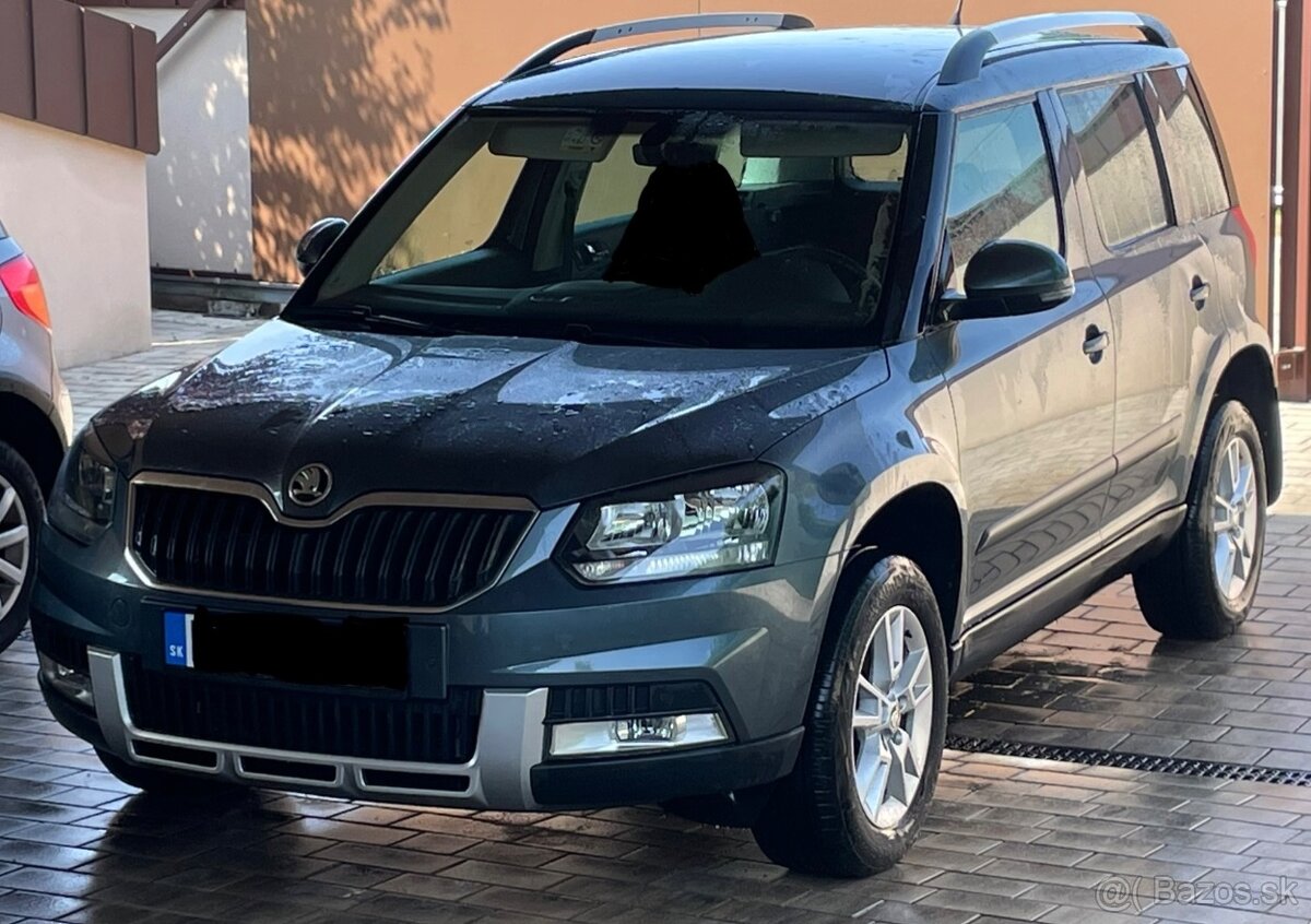 Škoda Yeti 2.0 TDI 4X4 2016