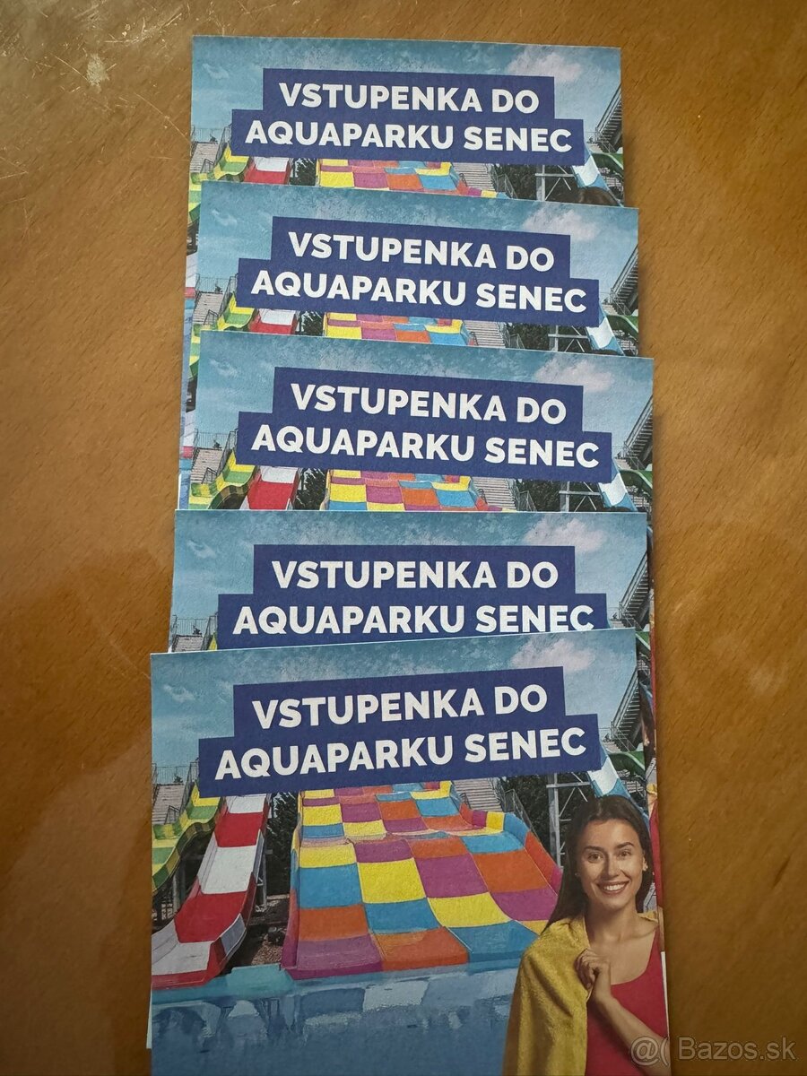 Celodenný vstup do aquaparku Senec