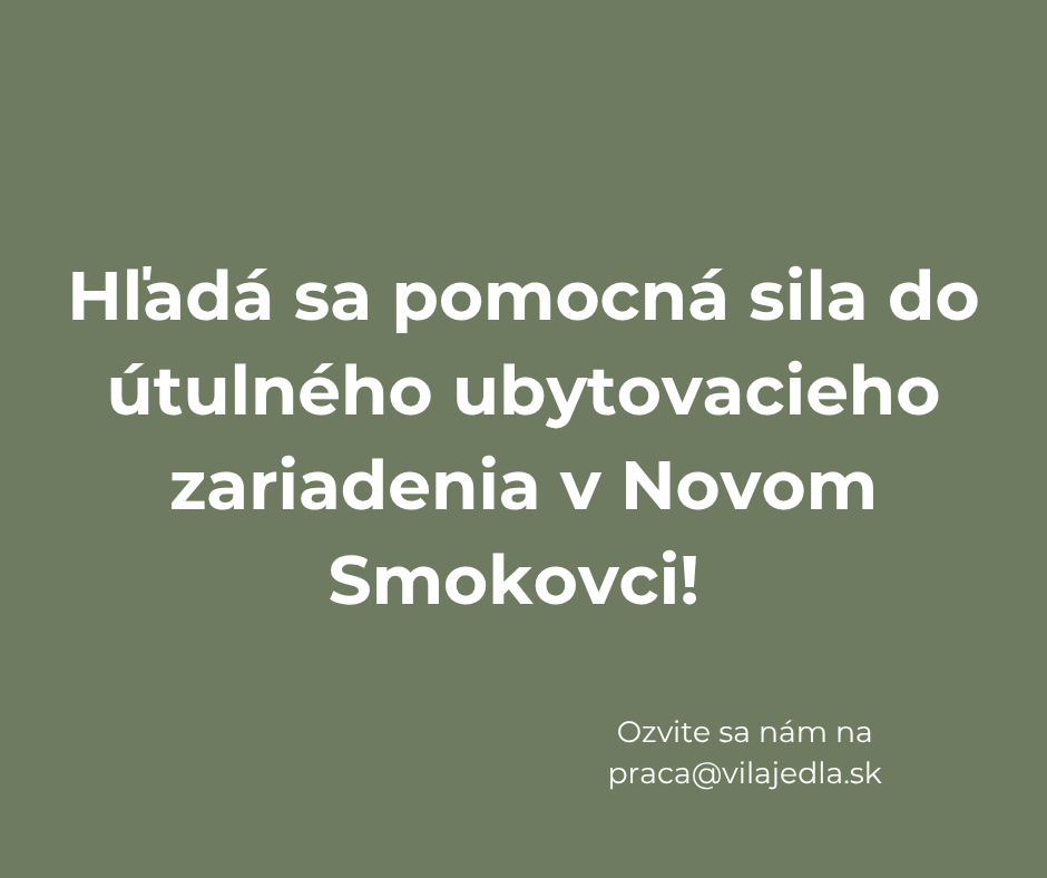 Hľadáme pomocnú silu do ubytovacieho zariadenia v Tatrách