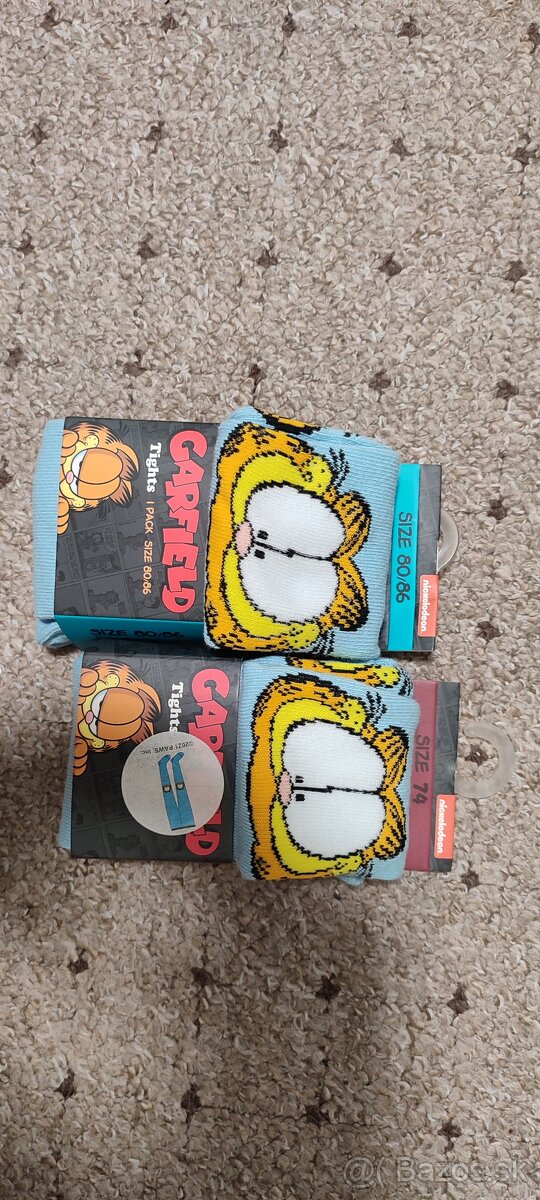 Nové pančuchy Garfield 74, 80/86