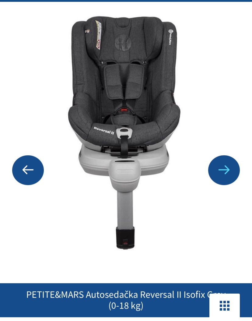 Autosedačka PETITE&MARS